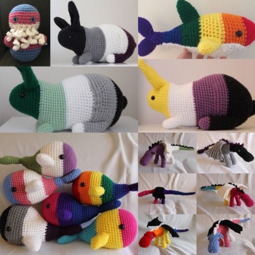 mostlyharmlessdesigns - I love making Pride Plushies! Which...