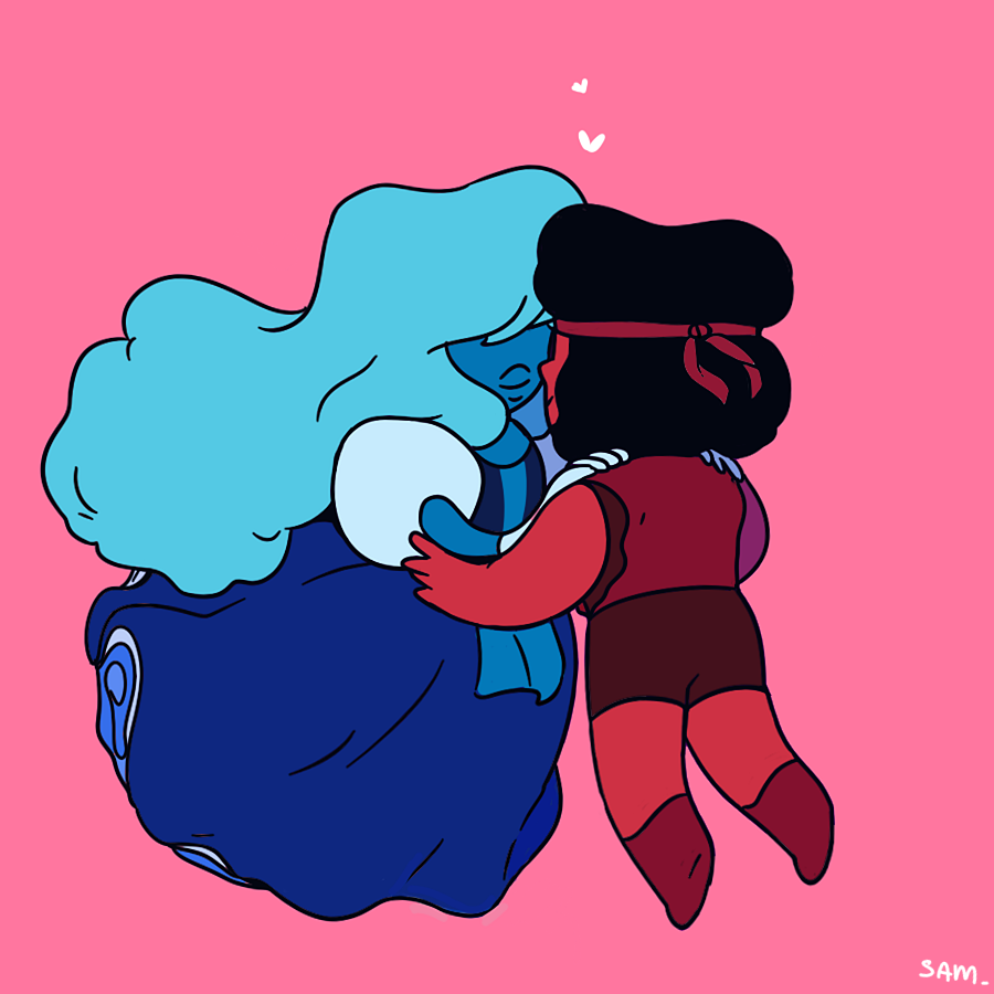 Ruby and Sapphire doodle