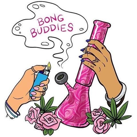 kushpuffs:bong buddies