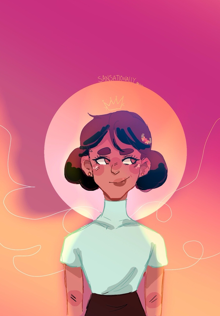 Swamped with exams coming up so this doodle of Connie is all my tired soul could manage (￣^￣)