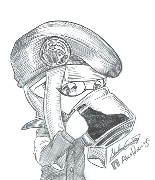 abedasquid - Woomy drinking coffee comissionTraditional art by...