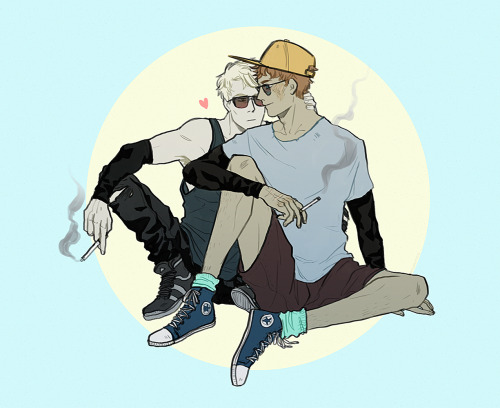 coldcigarettes - Summer Andreil (mostly an excuse to draw them...