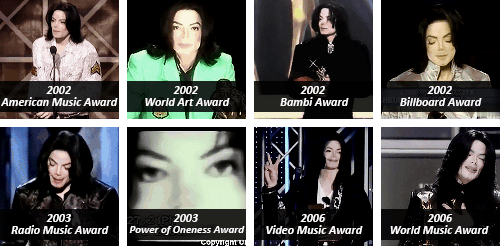 itsjustdesire - MJ Awards throughout the yearsrequested by...
