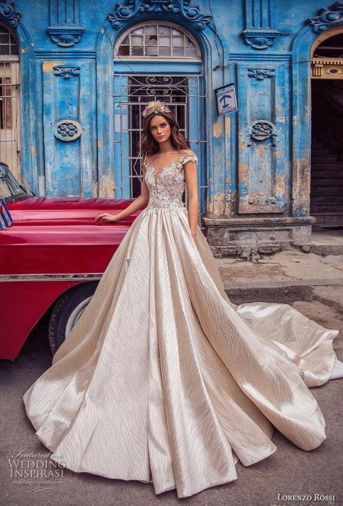 (via Lorenzo Rossi 2018 Wedding Dresses — “Havana” Bridal...