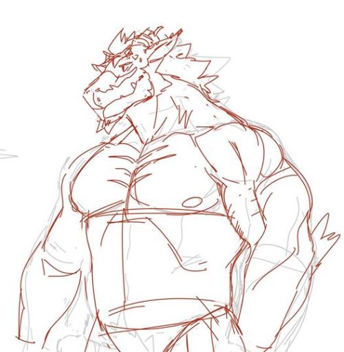 verticalzero - dragon dad sketch