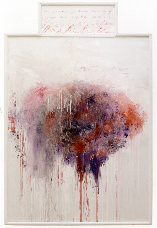 terminusantequem - Cy Twombly (American, 1928-2011), Analysis of...