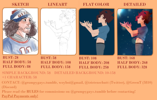 grumpygaysnsfw - grumpygays - COMMISSIONS! This is my first time...