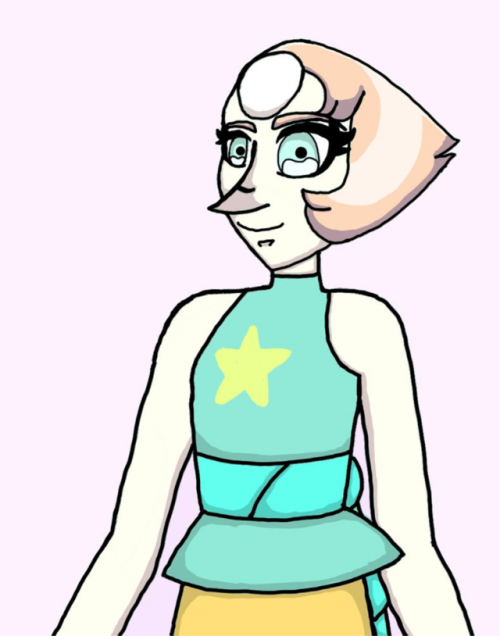 A redraw of Pearl for an art improvement challenge over on the...