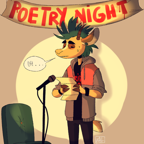 drawdroid:poetry night