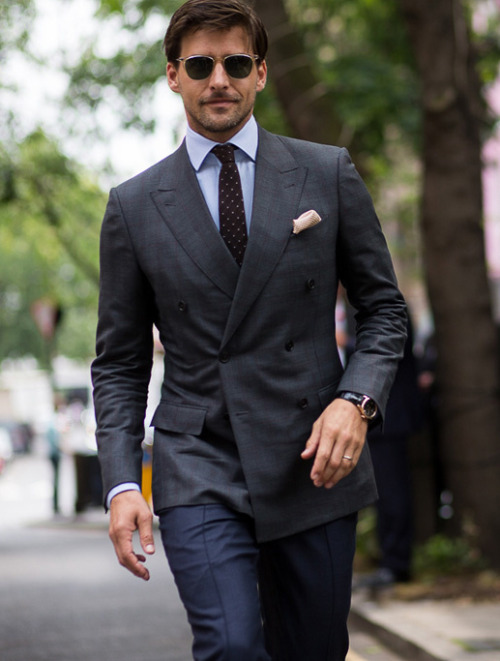 Men in Grey. FOLLOW : Guidomaggi Shoes Pinterest ... | MenStyle1- Men's ...