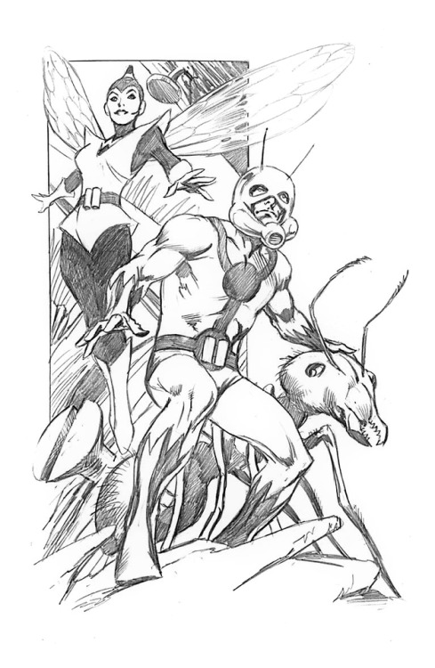 spaceshiprocket - Ant-Man and the Wasp by Alan Davis