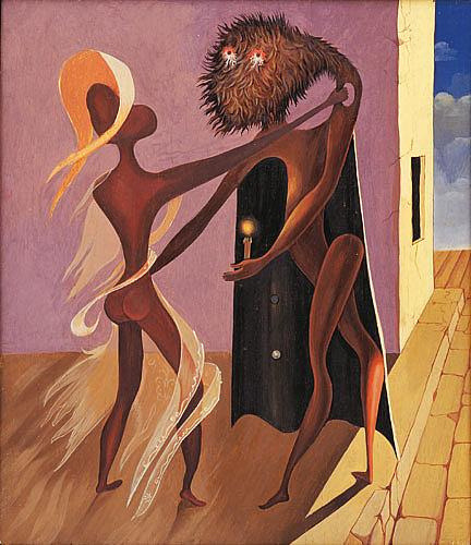 surrealism-love - The Fiancée of the Night, 1937, Victor...