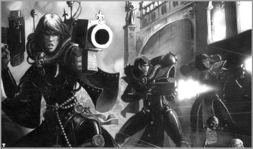 a-40k-author - Sisters of Battle by Dave Gallagher.