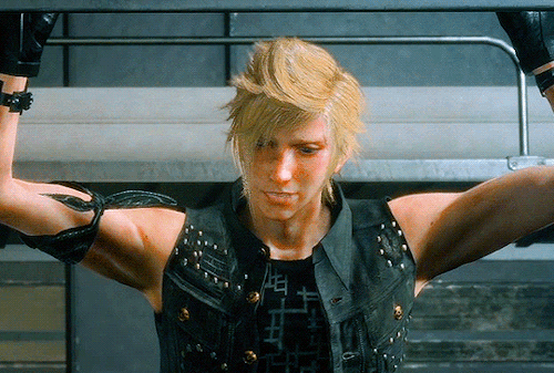 noctass - Requested by @promptos-bicepsWho smiles like this?