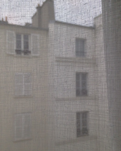 ginnybranch - through the window of our paris flat in rue cler.