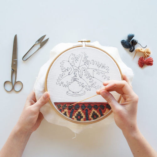 littlealienproducts - DIY Embroidery Kit bySarahKBenning