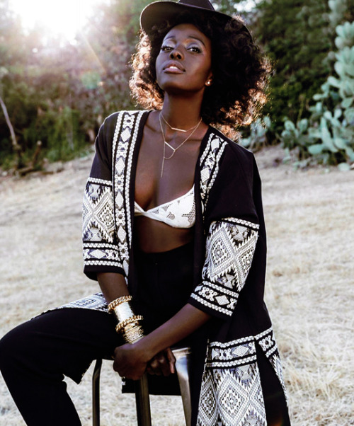 cruzwalters - flawlessbeautyqueens - Anna Diop photographed by...