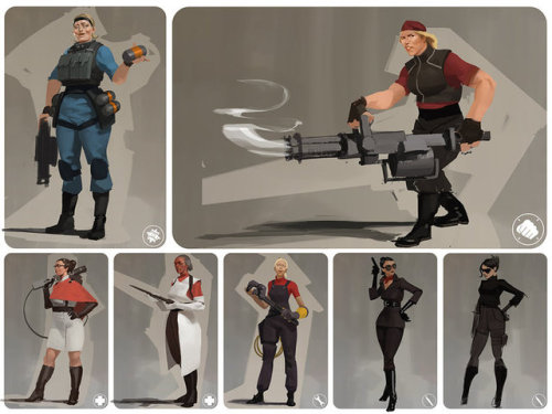 kritzkast - Female Team Fortress 2 Classes Were Almost...