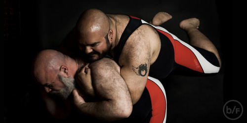 bearflavoured - Scott & Ruben wrestling in our studio....