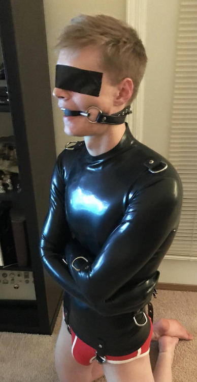 tieboybama - My straight jacket arrived just in time for @caverpup...