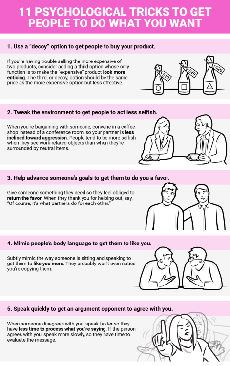 businessinsider - 11 incredible psychological tricks to get...