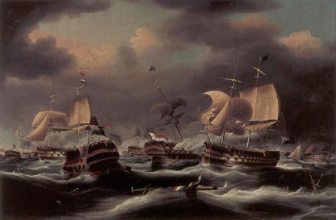 ltwilliammowett - Battle of Camperdown, 11 October 1797 by...