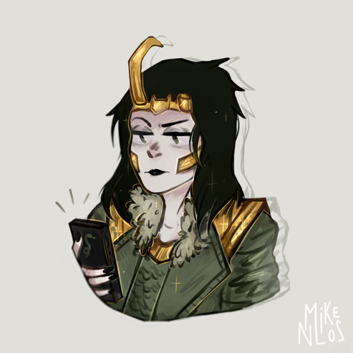 mikenlos:loki ‘cause i finished agent of asgard today