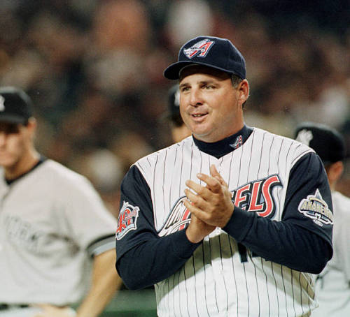 baseballthrowbacks - mike scioscia in his first year as manager...