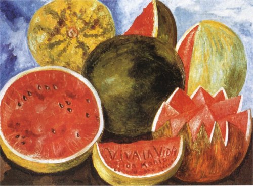 artishardgr - Frida Kahlo - Viva la Vida, Watermelons