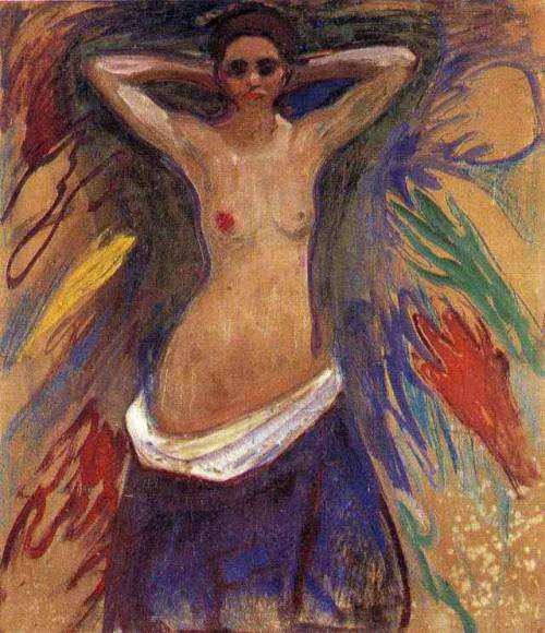 expressionism-art - The Hands, 1893, Edvard MunchSize - 91x77...