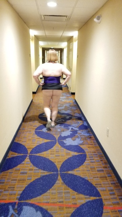 Hotel Hallway nudes
