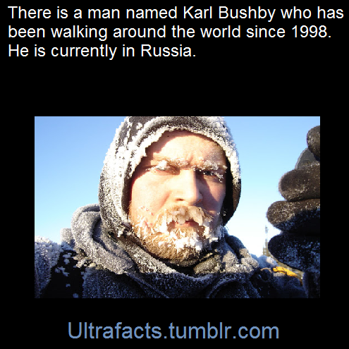 ultrafacts - Karl Bushby (born 30 March 1969) is a British...