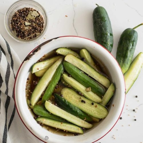 guardians-of-the-food - Sweet and spicy cucumbers and vinegar...