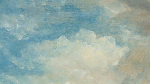 thevictorianduchess:Clouds, oil on canvas, detail (1822) John...