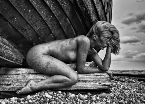 Washed up upon a stranger shore - on a bleak coastline - no sign...