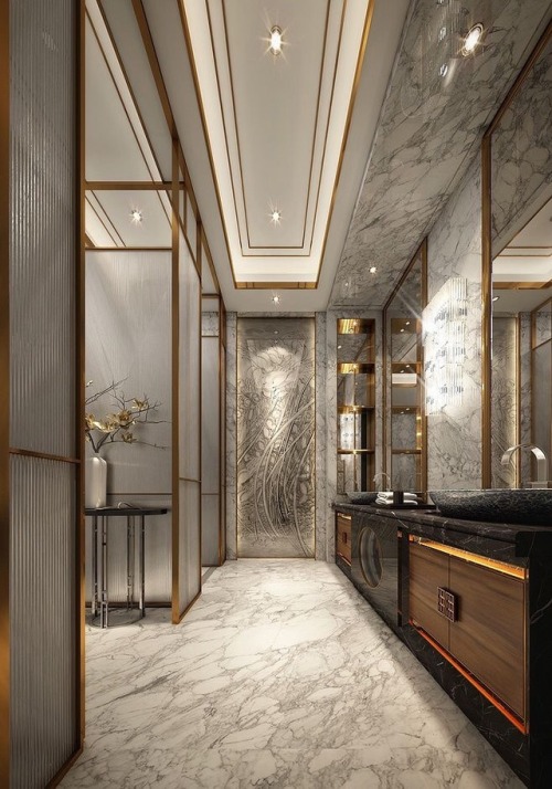 luxury bathroom  on Tumblr 