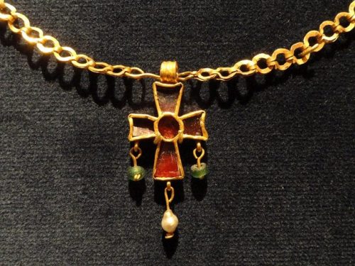 romebyzantium:Chain with Pendant Cross, 500s AD, Early...