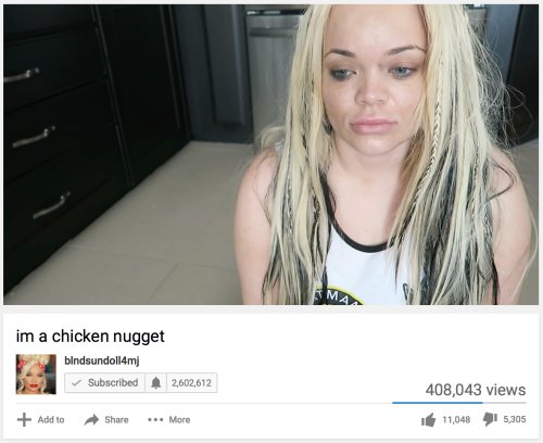eangelic:documenting trisha paytas’ meltdown of 2016. in the...