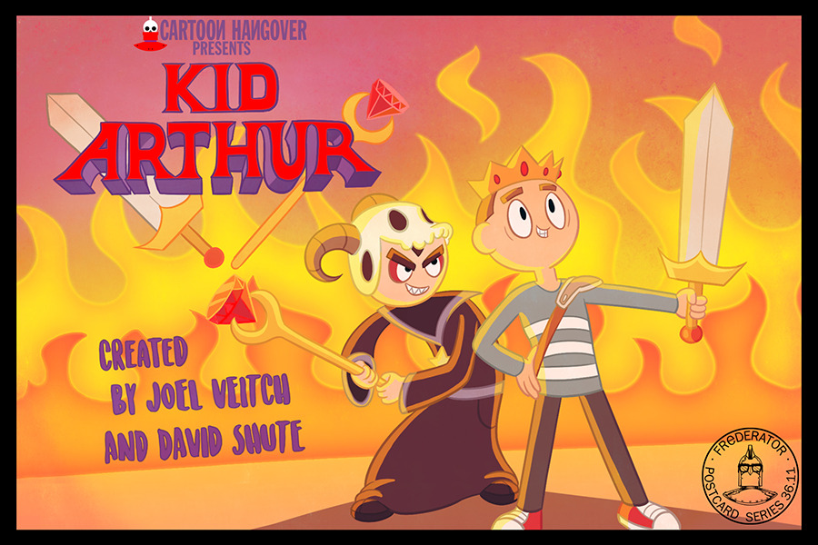 fred-frederator-studios: I’m really late on posting Joel Veitch’s & David Shute’s “Kid Arthur” limited…