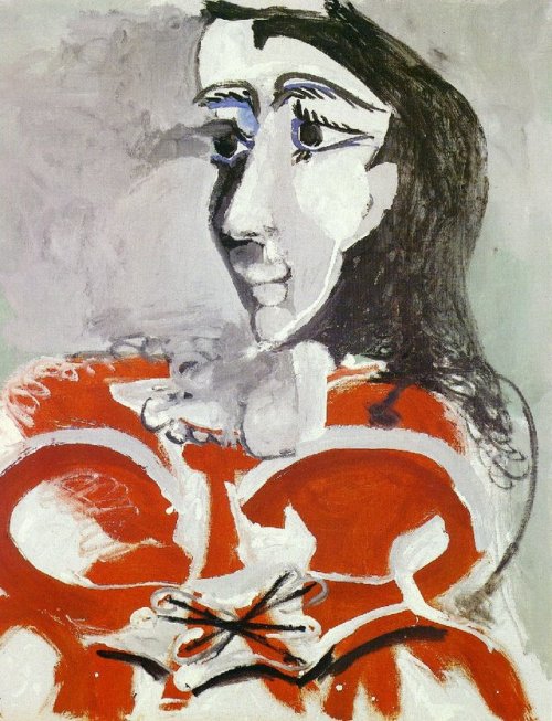 expressionism-art - Bust of woman, 1965, Pablo PicassoSize - ...