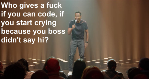 programmerhumour - Chris Rock hitting me with the real shit