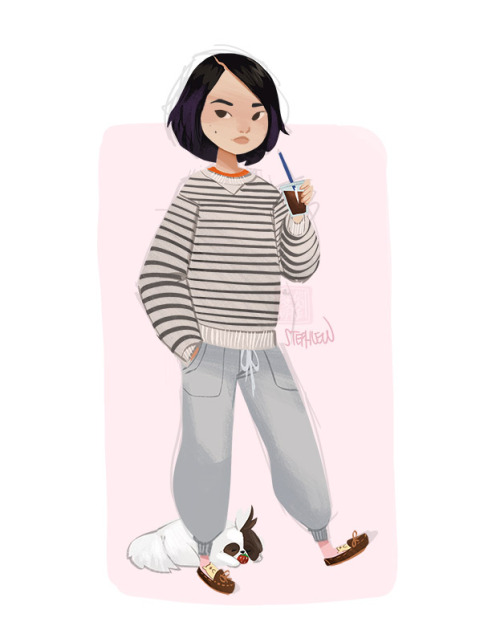stephlewart - Some peoples OOTD are super cute. but i freelance...