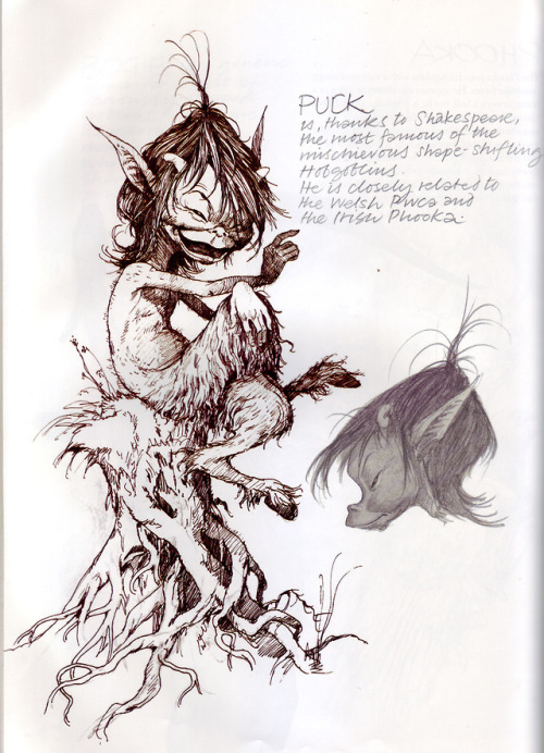 thefaeryhost - Brian Froud  __  Puck
