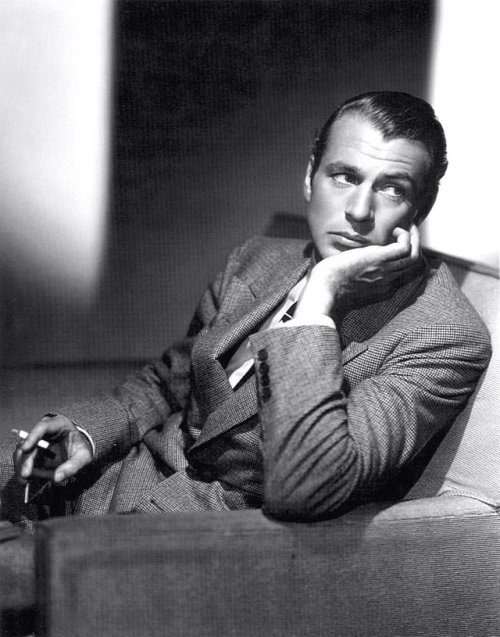 wehadfacesthen - Gary Cooper, 1930′s“Until I came along all...