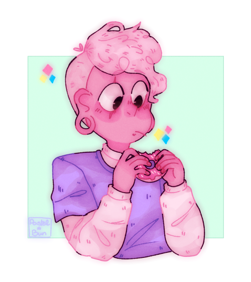 Anonymous said: hi can you draw my boy lars 😎 Answer: he appreciates the donut