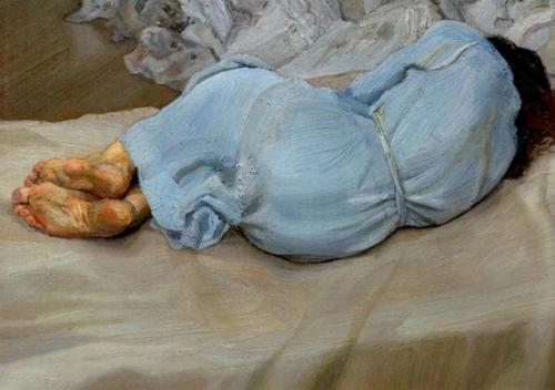 expressionism-art - Annabel Sleeping, 1987, Lucian Freud Size - ...