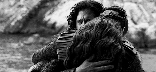 gotjonsa1 - margaerytyrels - Jon Snow + saying goodbye to his...