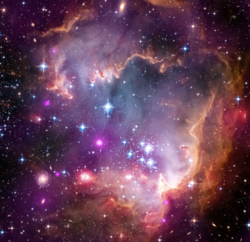 NGC 602, Starlight