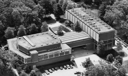 germanpostwarmodern - Jewett Arts Center (1955-58) of Wellesley...