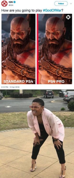 surprisebitch - - O I SEE THE DIFFERENCE!!!the PS4 PRO version...